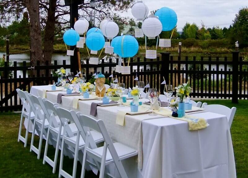 Outside Baby Shower Decoration Ideas
 Backyard Barbeque Baby Shower Ideas