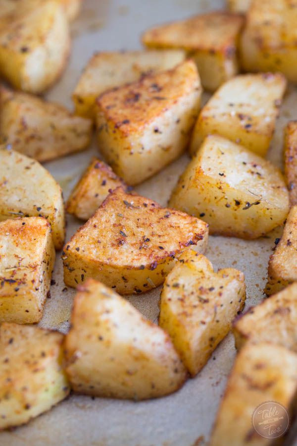 Oven Roasted Russet Potatoes
 Our Favorite Way to Roast Potatoes Recipe
