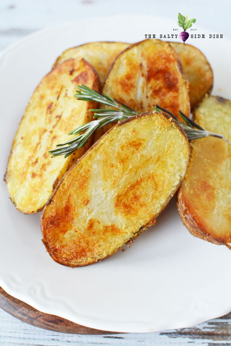 Oven Roasted Russet Potatoes
 Oven roasted rosemary potatoes made with whole russet potatoes