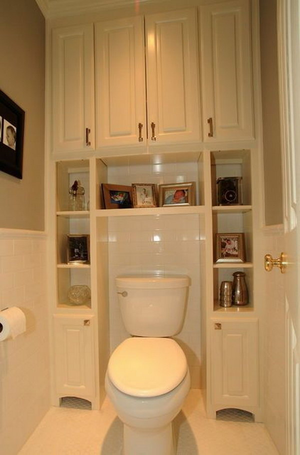 Over The Toilet Bathroom Cabinets
 Over The Toilet Storage Ideas For Extra Space 2017