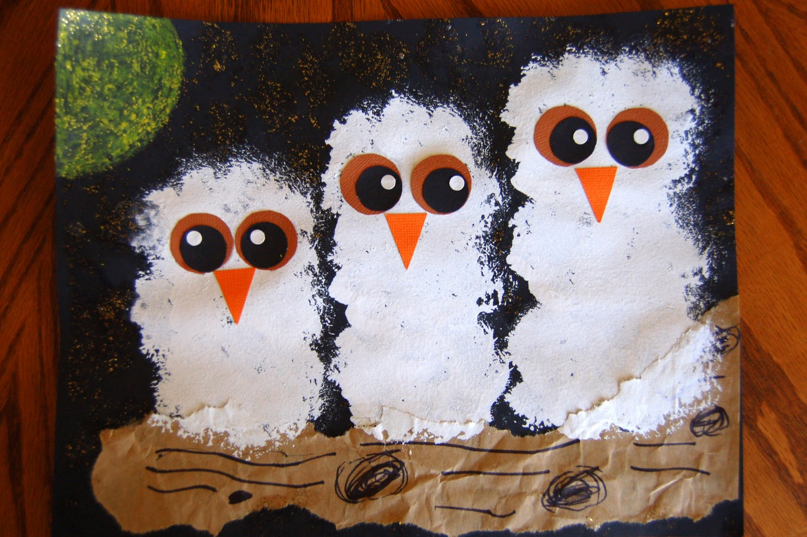 Owl Crafts For Preschoolers
 "Owl Babies" Craft