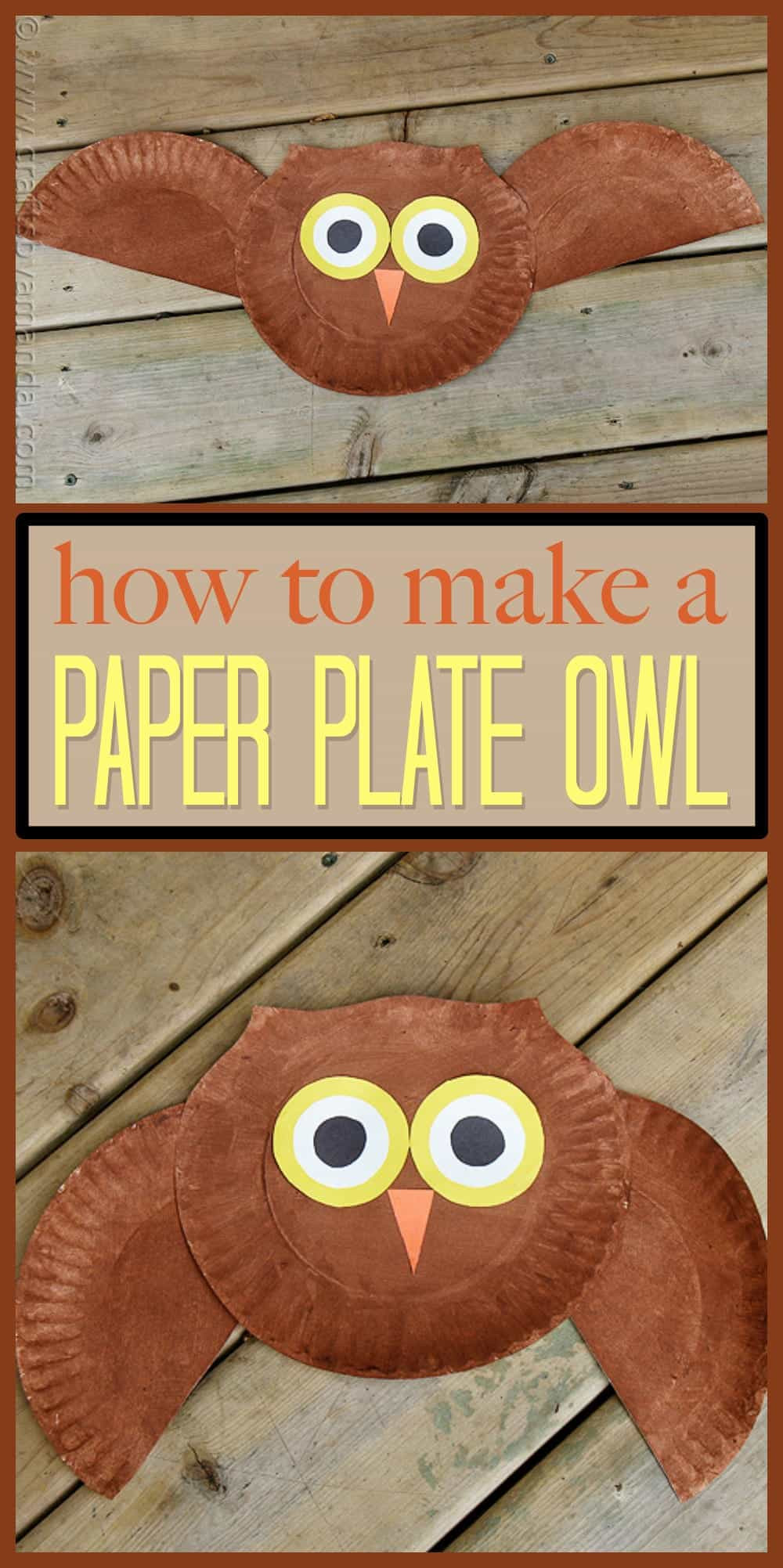 Owl Crafts For Preschoolers
 Paper Plate Owl Craft make a cute owl from a paper plate