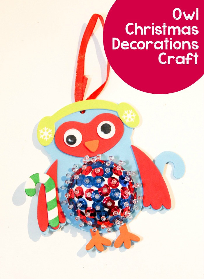 Owl Decor For Kids
 Owl Christmas Decorations Craft In The Playroom