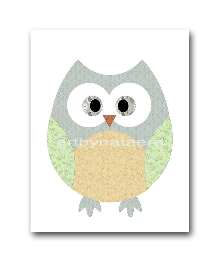 Owl Decor For Kids
 Owl Decor Owl Nursery Kids Wall Art Baby Nursery Decor Baby