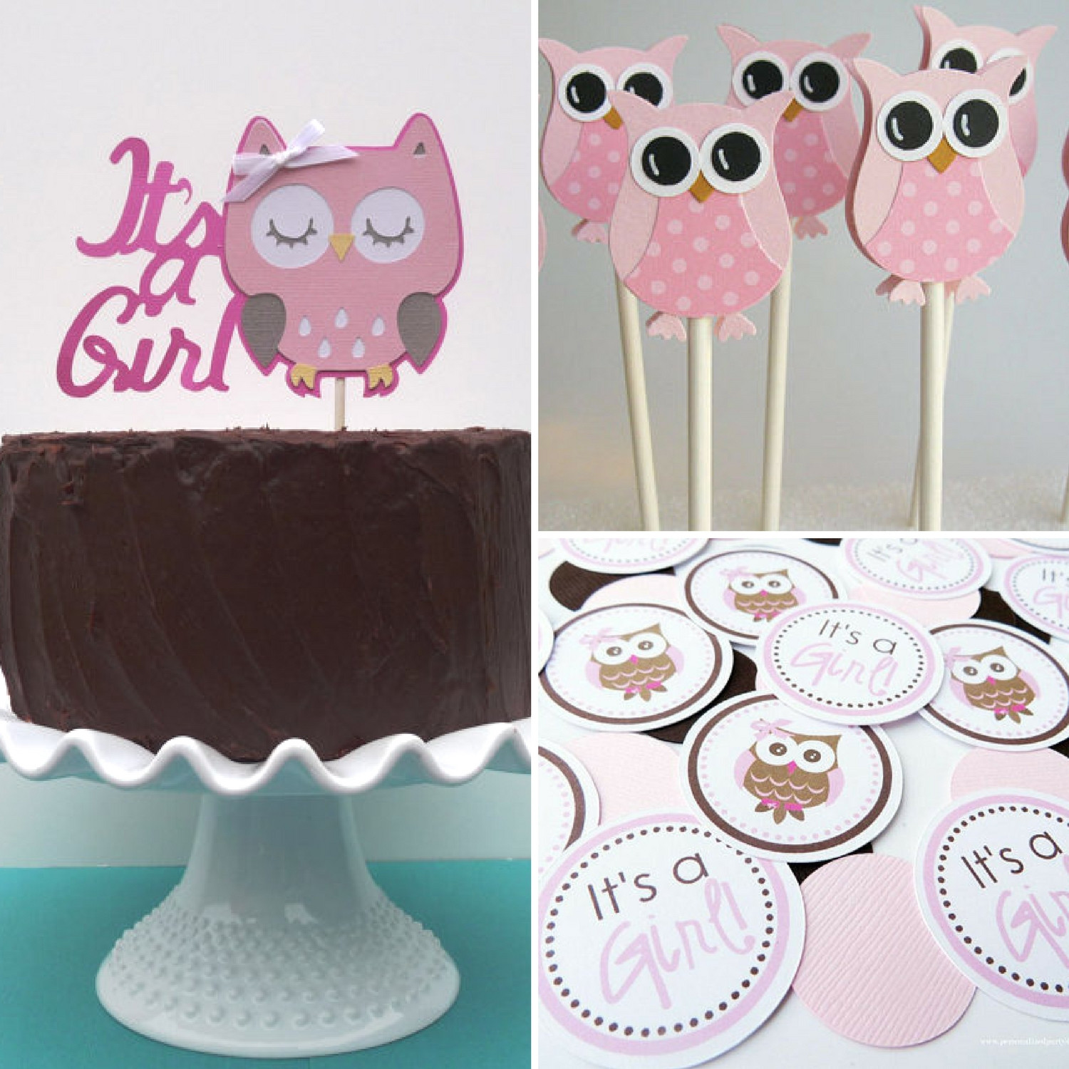 Owl Party Favors For Baby Shower
 Owl Themed Baby Shower Decorations and Party Favors Baby