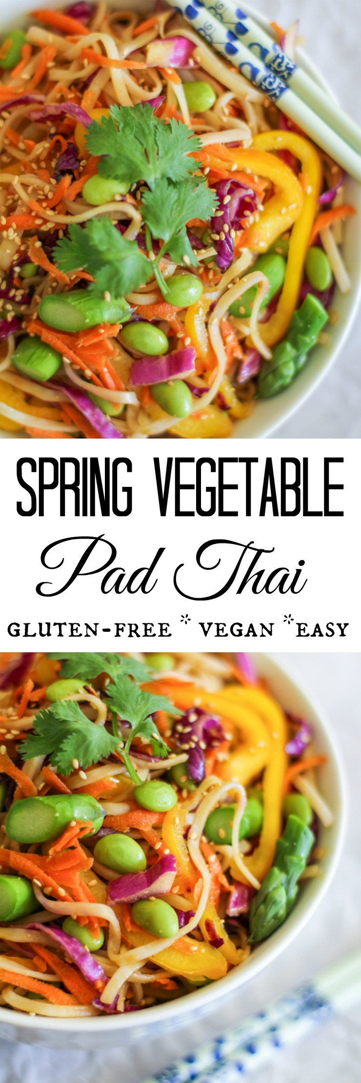Pad Thai Mueller
 Spring Ve able Pad Thai vegan and gluten free