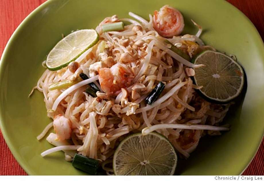 Pad Thai Sf
 Almost empty cupboard prompts riff on pad Thai SFGate