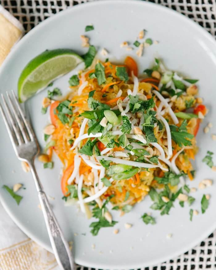 Pad Thai Spaghetti Squash
 Best Spaghetti Squash Pad Thai – A Couple Cooks