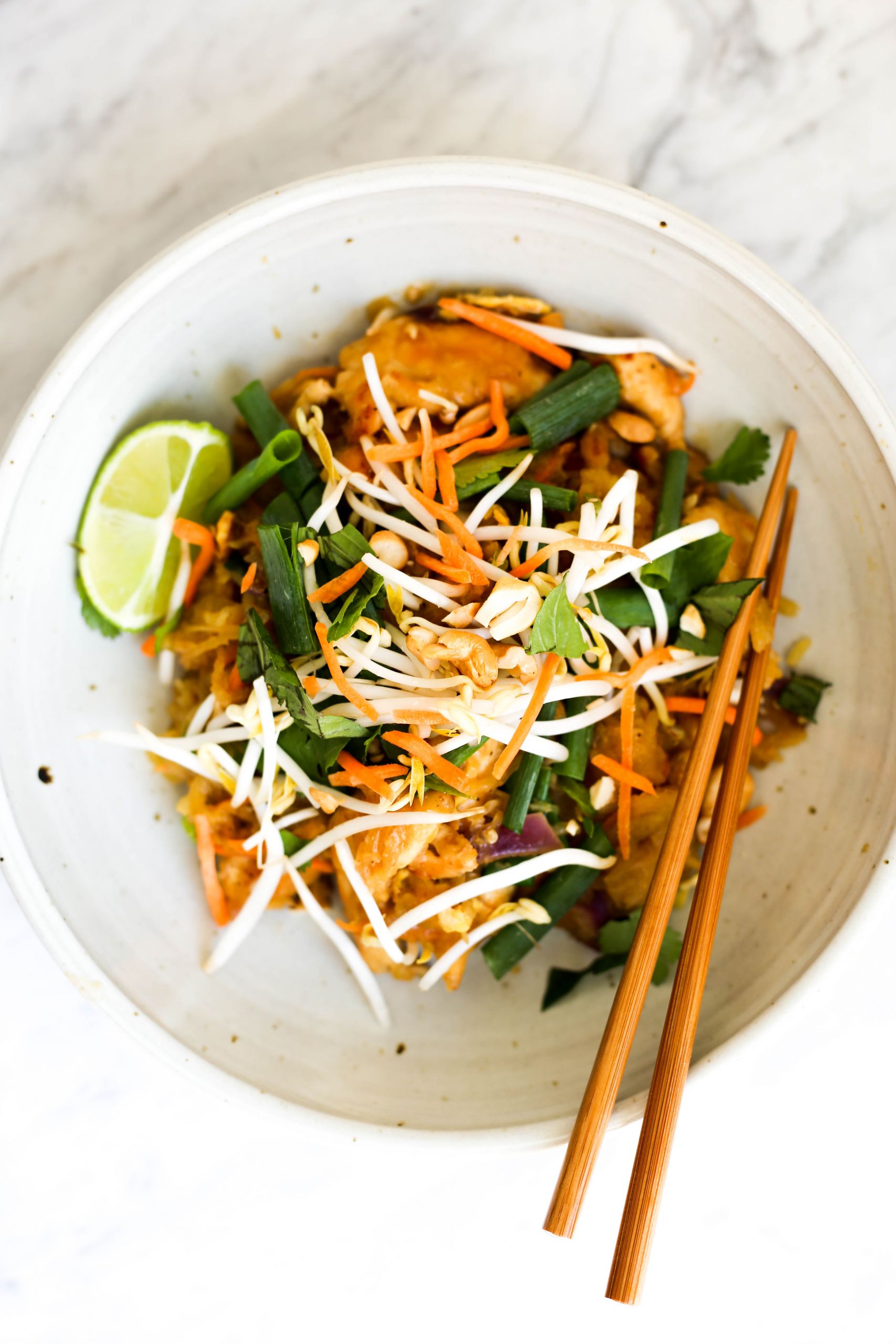 Pad Thai Spaghetti Squash
 Whole30 Spaghetti Squash Pad Thai – The Defined Dish