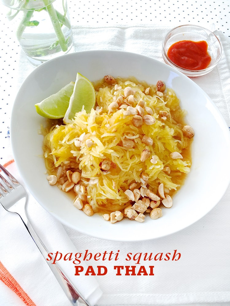 Pad Thai Spaghetti Squash
 5 Ingre nt Spaghetti Squash Pad Thai