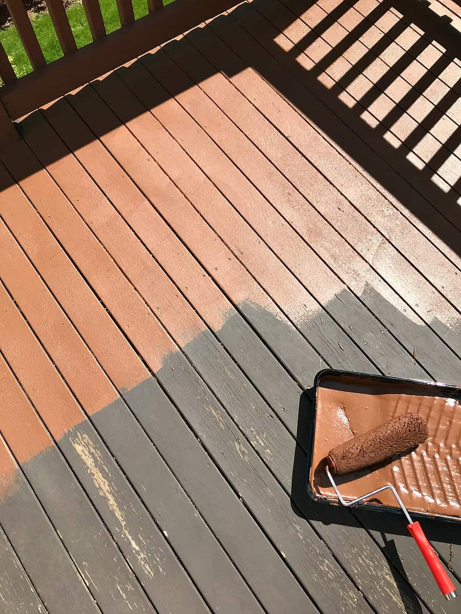 Paint A Deck
 How to Restore an Old Deck Jenna Kate at Home