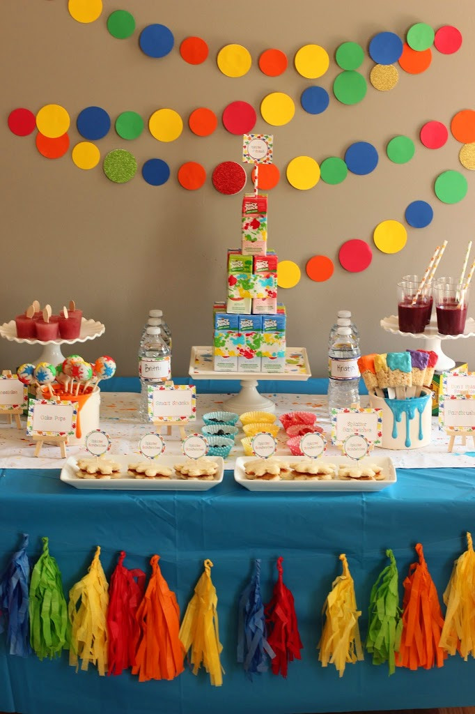 Paint Birthday Party Ideas
 Incredible Art and Paint Party Ideas Kids Will Go Crazy For