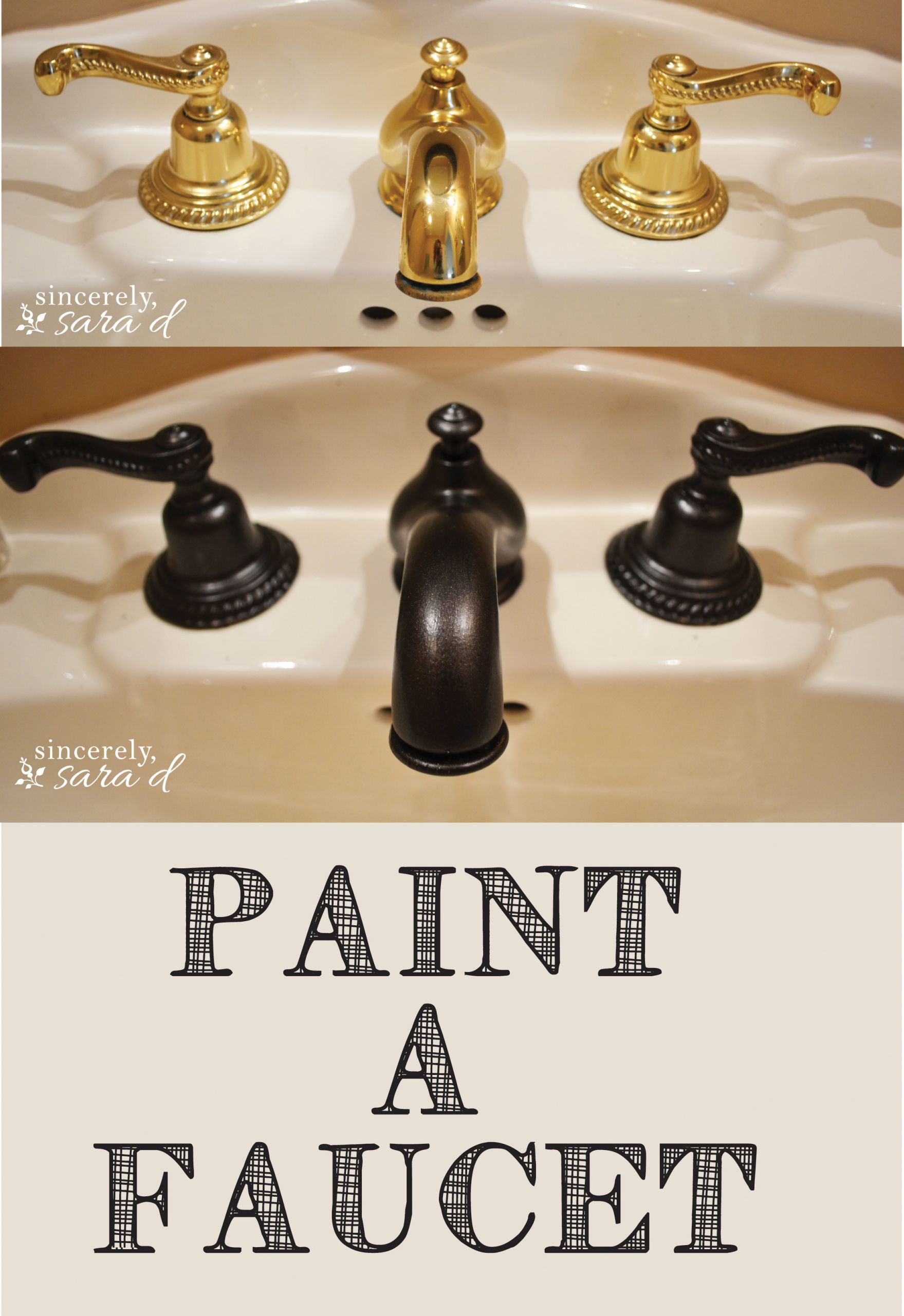 Painting Bathroom Fixtures
 How to Paint a Faucet