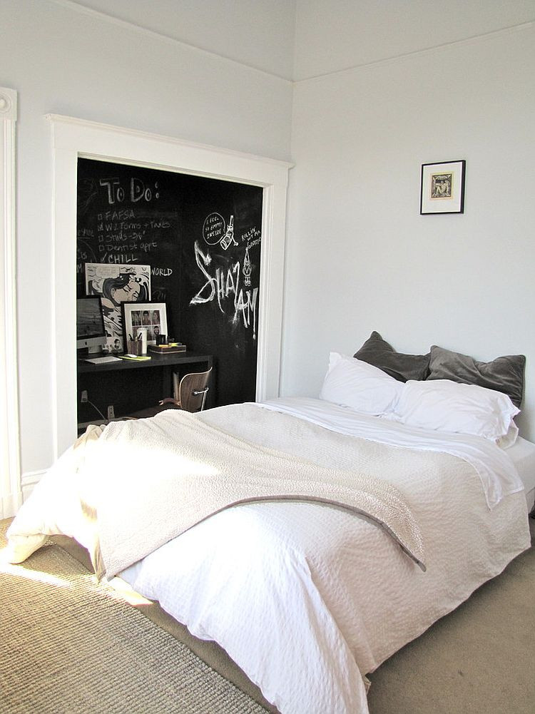 Painting For Bedroom
 35 Bedrooms That Revel in the Beauty of Chalkboard Paint