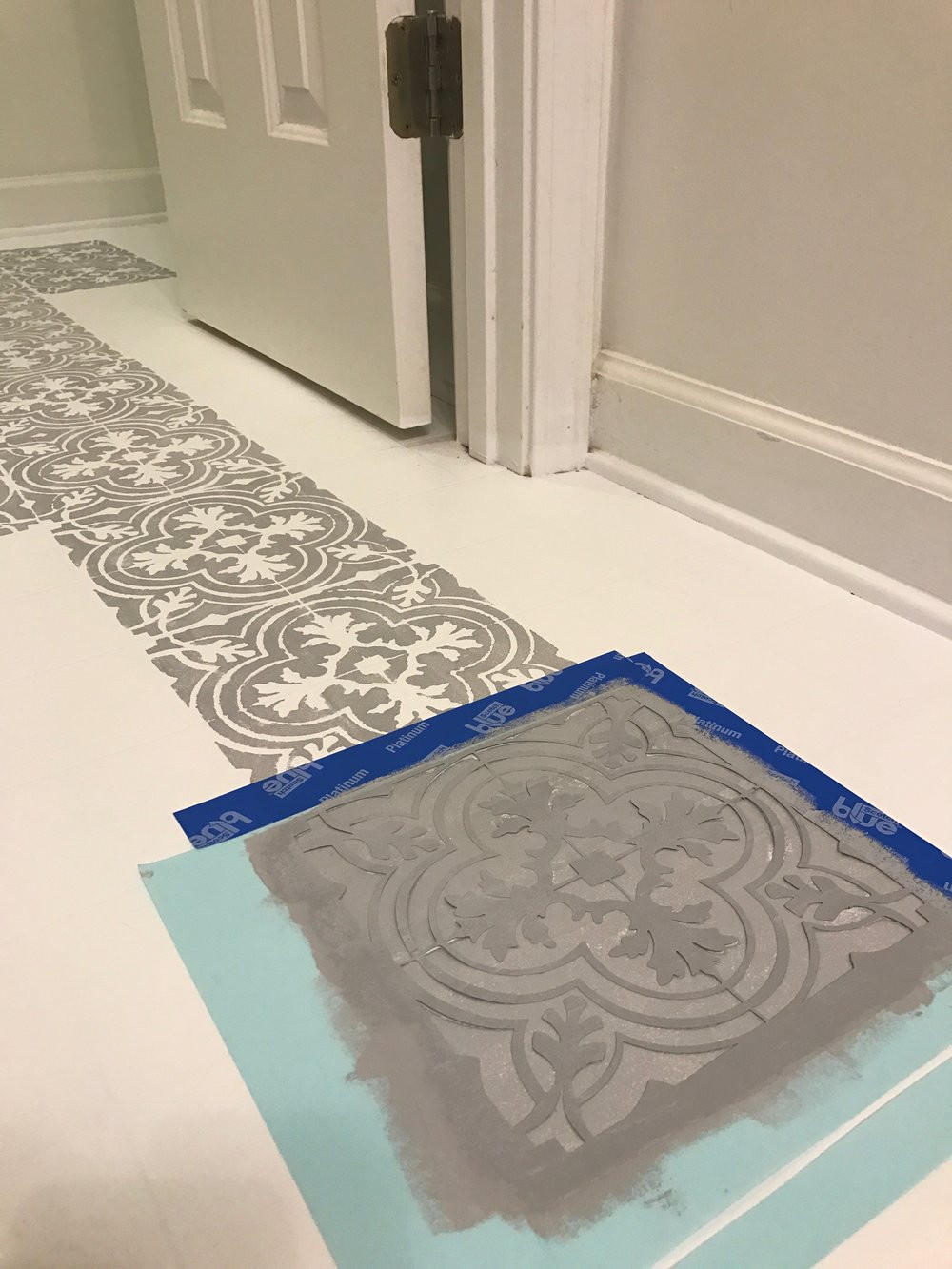 Painting Kitchen Tile Floor
 Plum Pretty Decor & Design Co How to Paint Your Linoleum