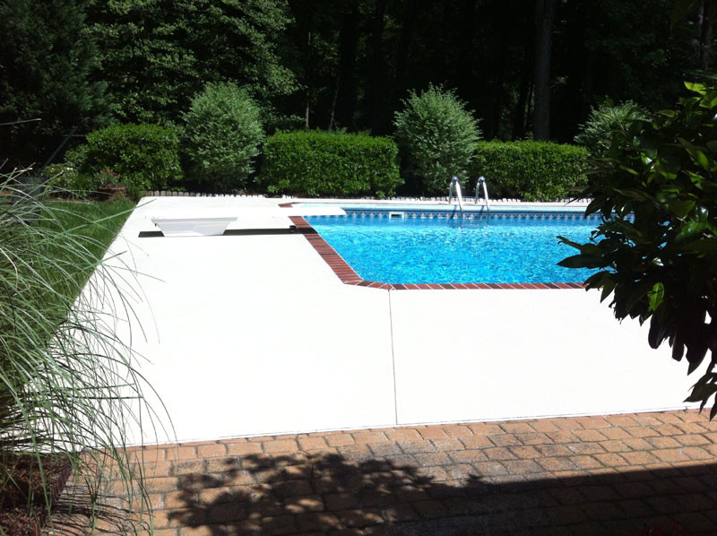 Painting Pool Decks
 Paint Concrete Pool Deck