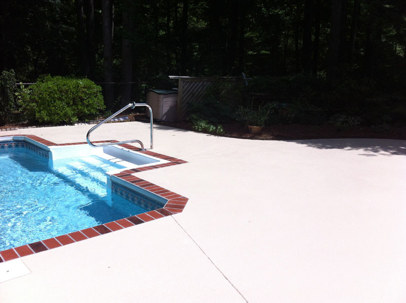 Painting Pool Decks
 Paint Concrete Pool Deck