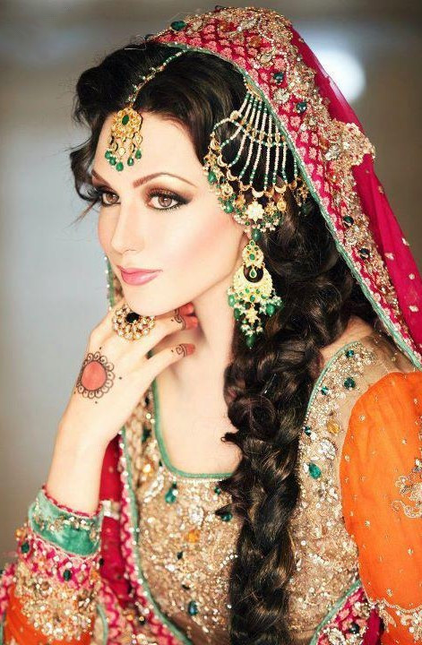 Pakistani Wedding Hairstyles
 Pakistani Wedding Hairstyles For Long Hair Top Pakistan