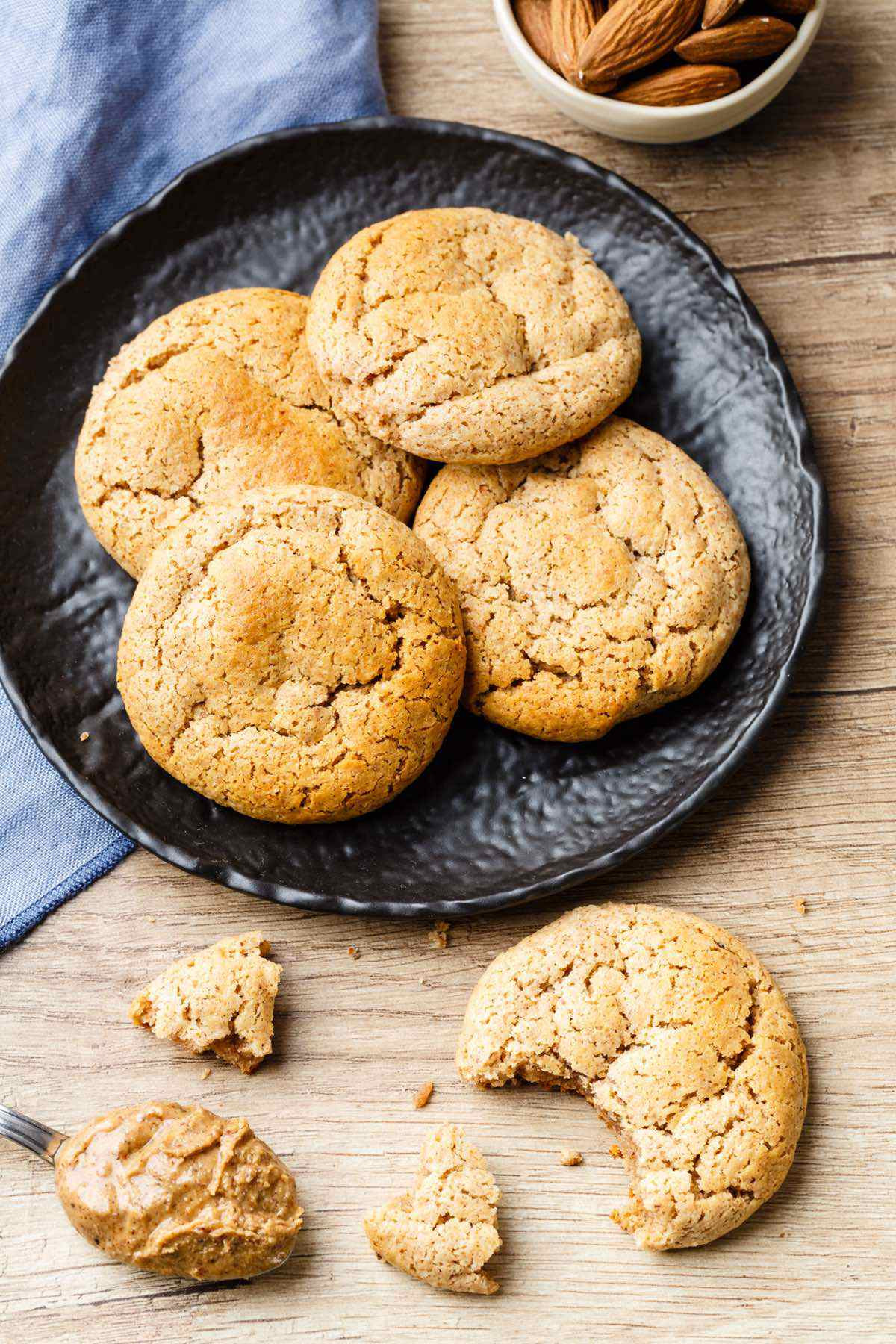 Paleo Almond Butter Cookies
 Easy Almond Butter Cookies High in Protein Paleo Grubs