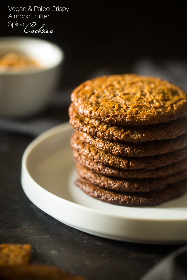Paleo Almond Butter Cookies
 Spiced Paleo Cookies with Almond Butter Vegan Food
