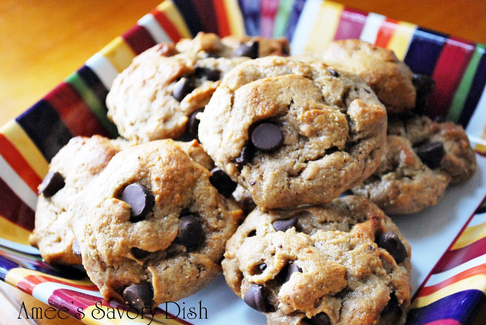 Paleo Almond Butter Cookies
 Almond Butter Chocolate Chip Cookies Amee s Savory Dish