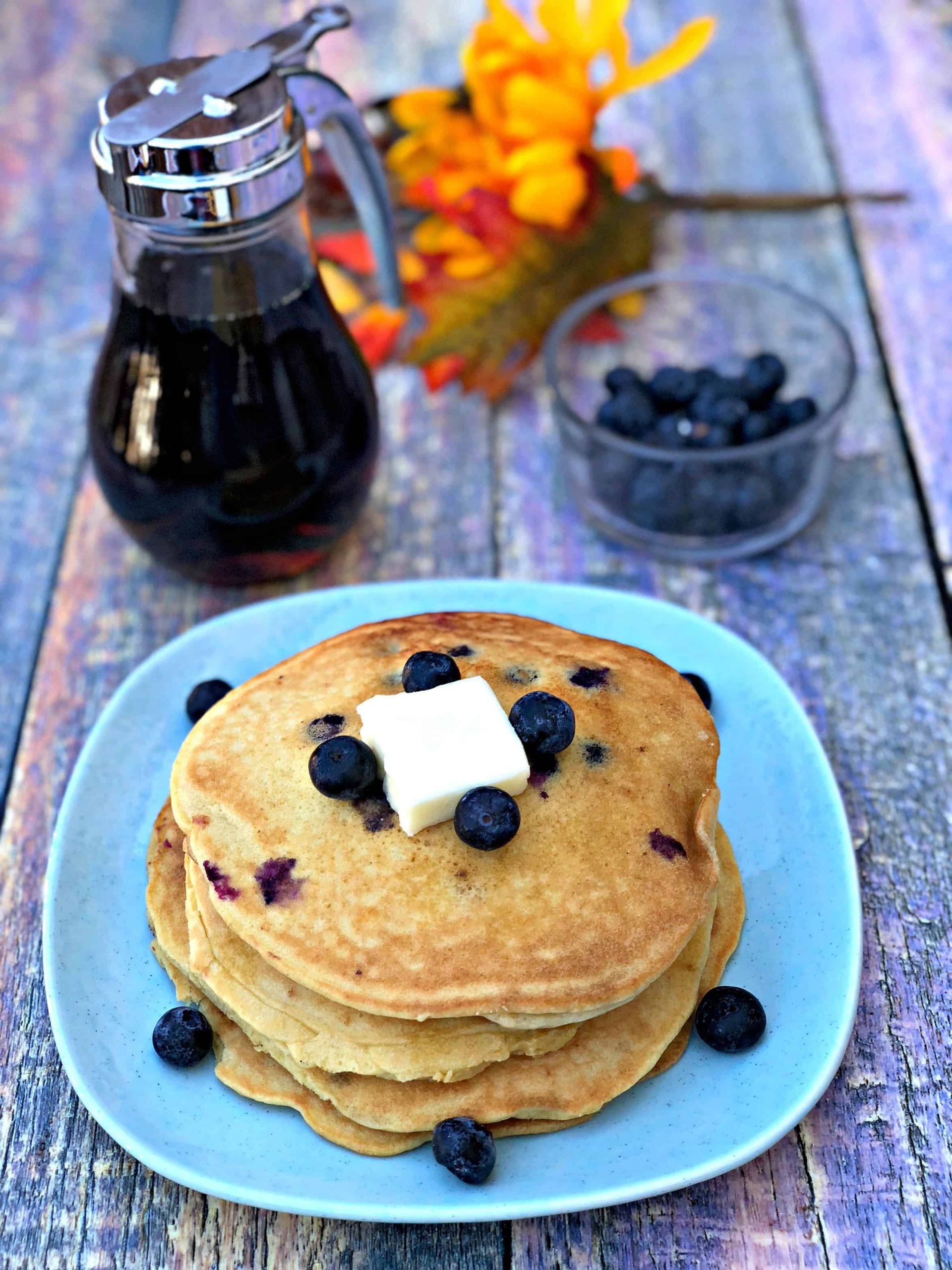 Paleo Blueberry Pancakes
 paleo gluten free grain free blueberry pancakes Stay