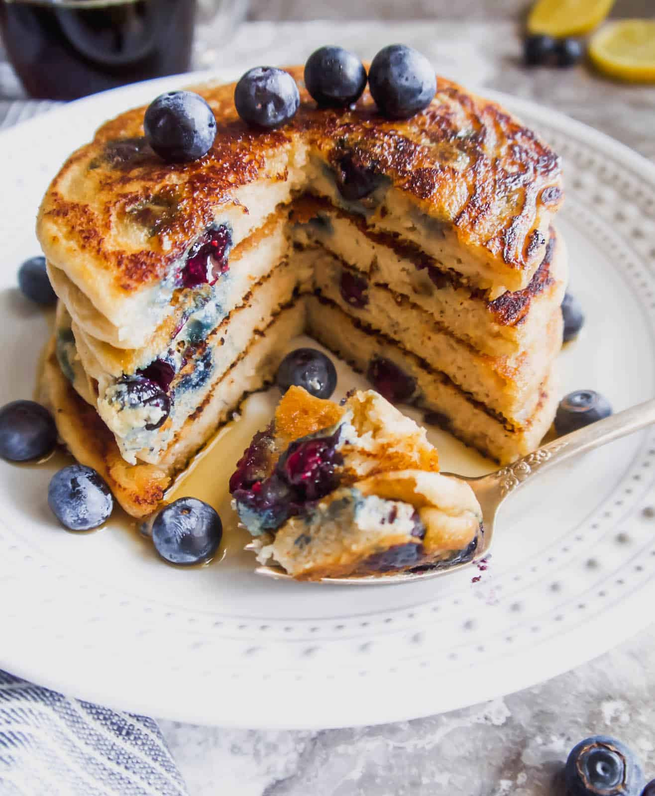 Paleo Blueberry Pancakes
 The BEST Paleo Blueberry Pancakes perchancetocook 5