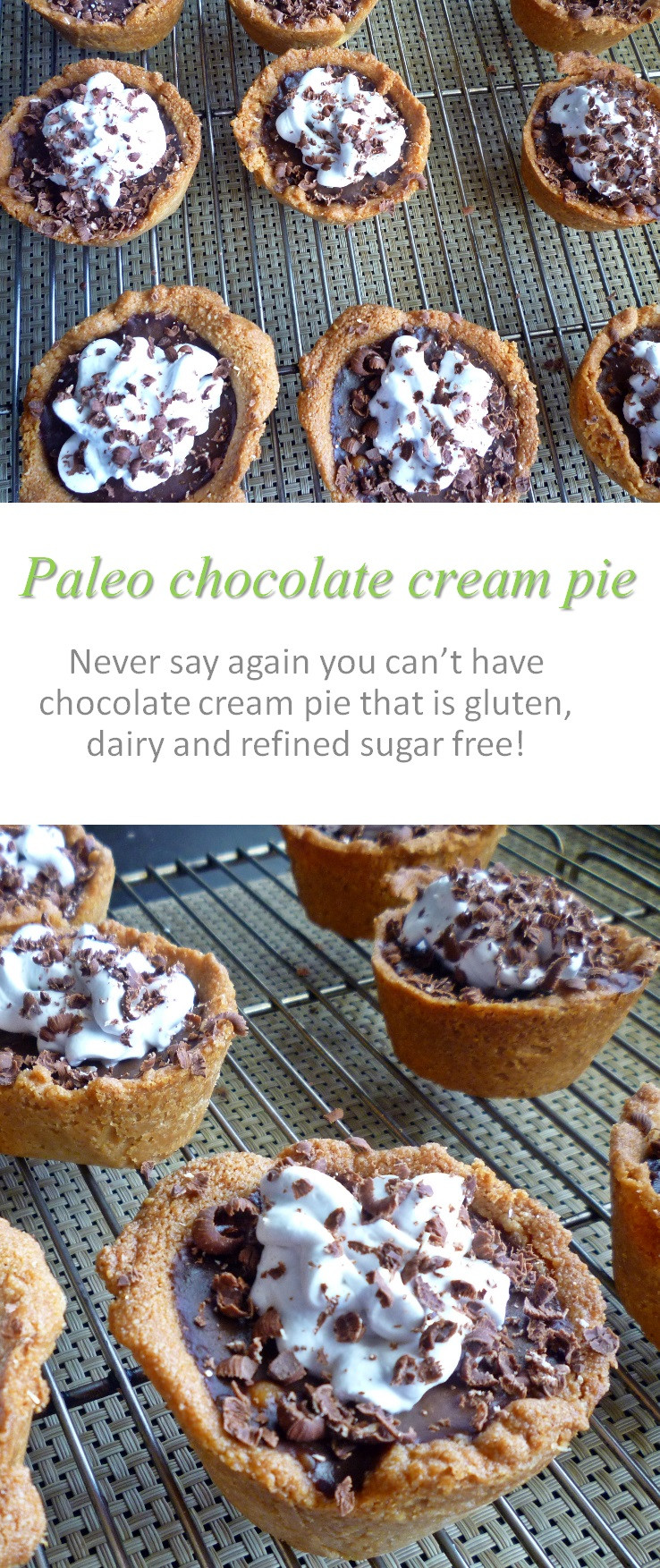 Paleo Chocolate Cream Pie
 Cook at home