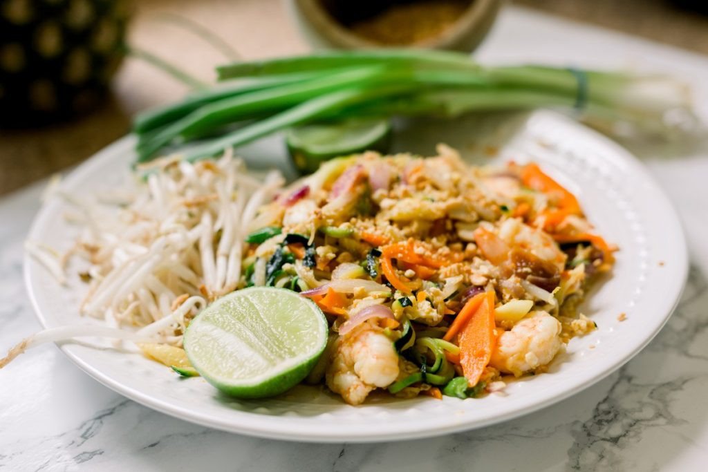Paleo Pad Thai Recipe
 Paleo Shrimp Pad Thai with Zoodles Zucchini Noodles