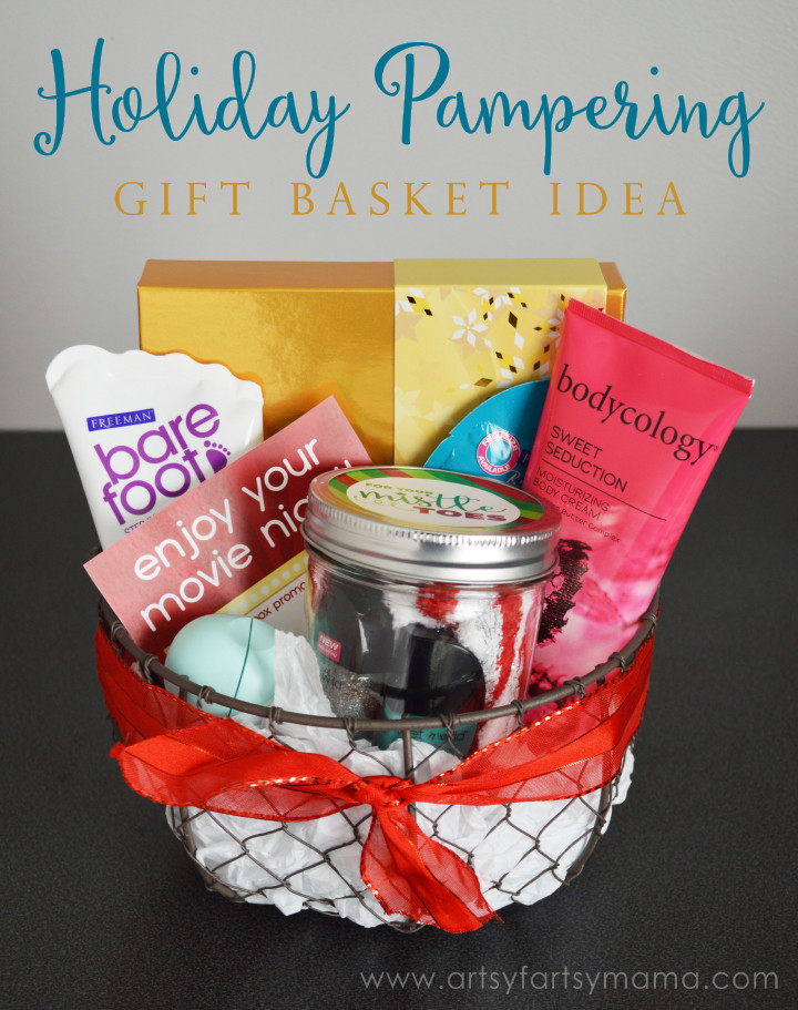 Pamper Gift Basket Ideas
 Holiday Pampering Gift Basket Idea