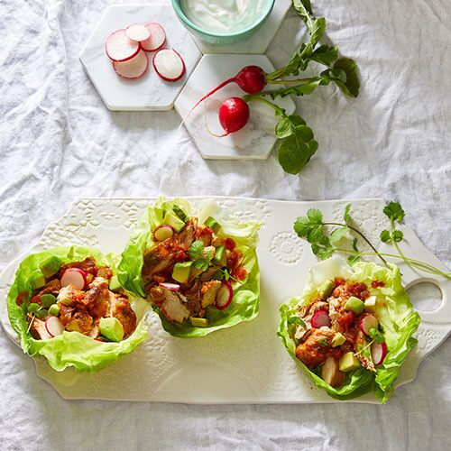 Pampered Chef Salsa Recipe
 Quick Cooker Salsa Chicken Lettuce Wraps Recipes