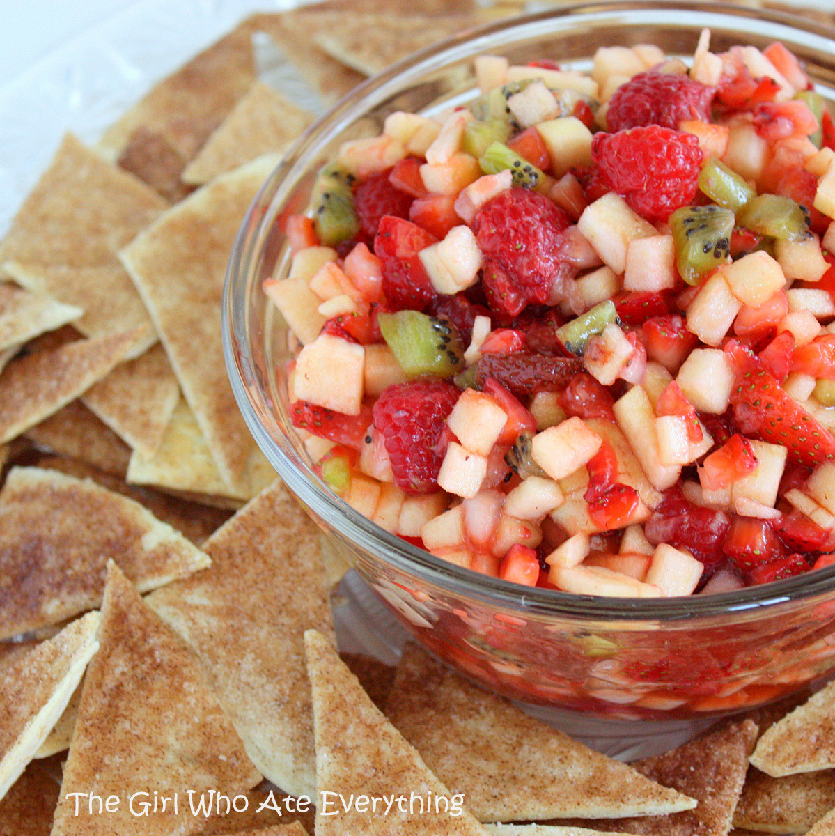 Pampered Chef Salsa Recipe
 Fruit Salsa With Baked Cinnamon Chips