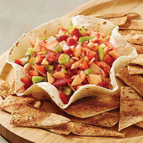 Pampered Chef Salsa Recipe
 Easy Tortilla Bowl with Sweet or Savory Salsa Recipes
