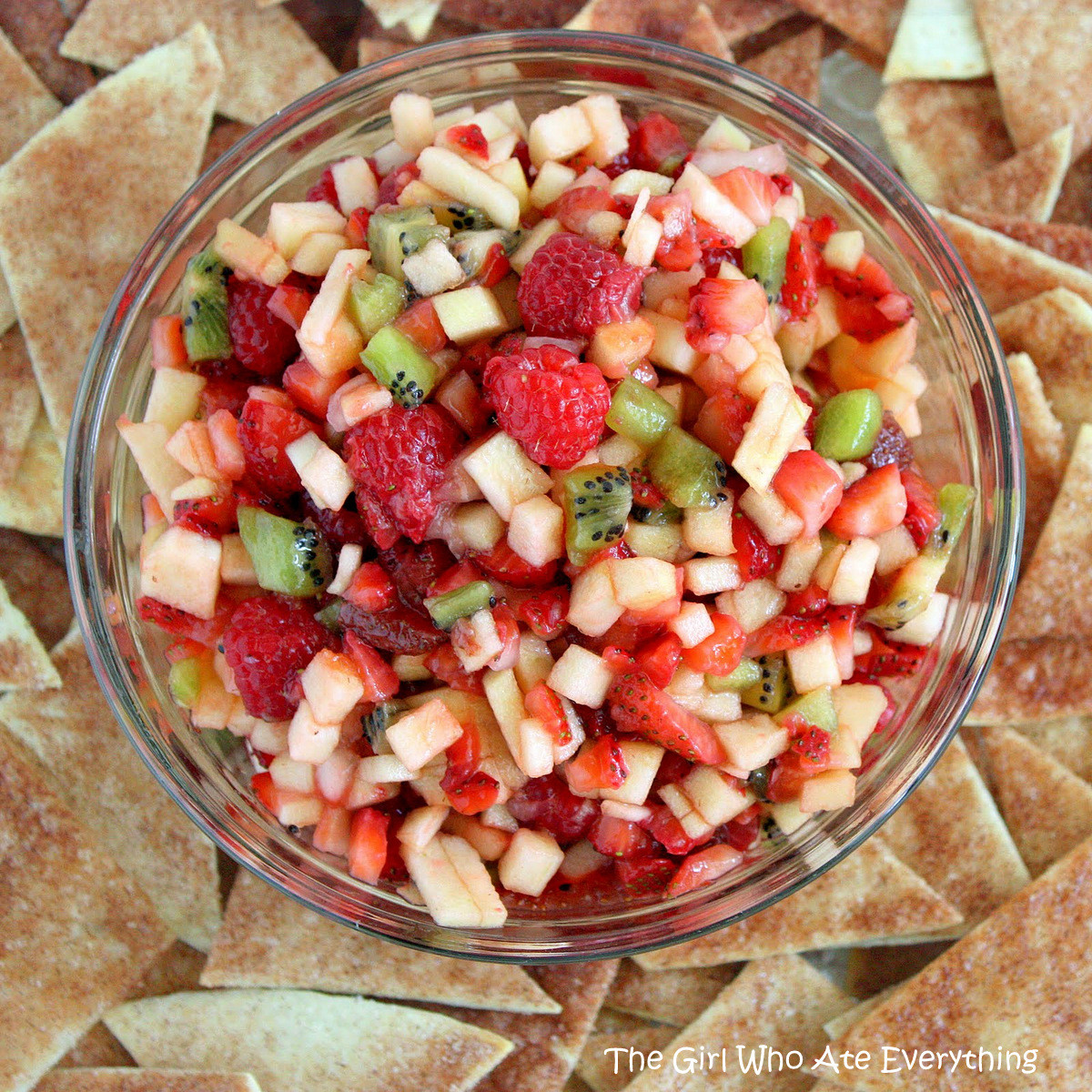 Pampered Chef Salsa Recipe
 Fruit Salsa With Baked Cinnamon Chips