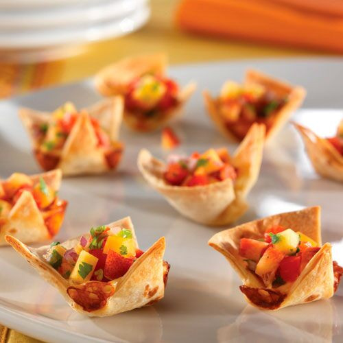 Pampered Chef Salsa Recipe
 Quesadilla Cups with Nectarine Salsa Recipes
