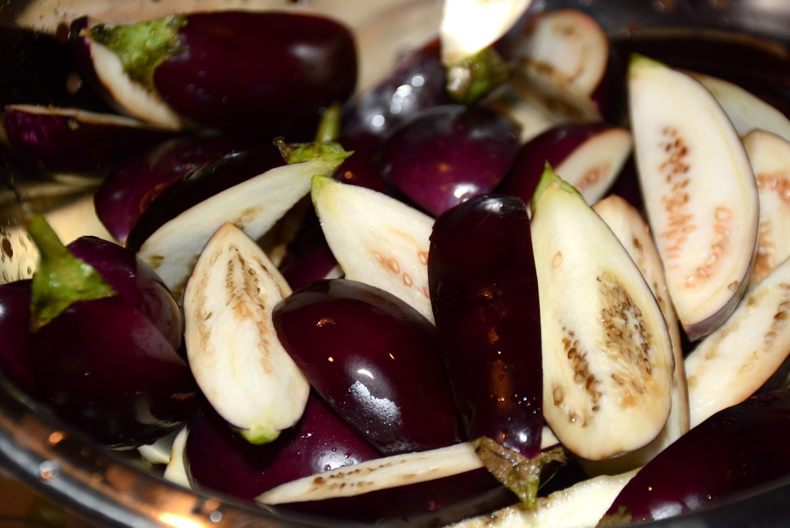 Pan Fried Eggplant
 Nepali Tummy Pan Fried Eggplant Recipe