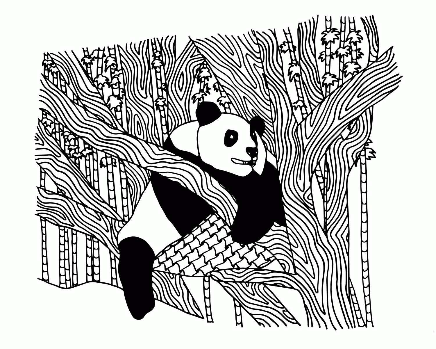 Panda Coloring Pages For Adults
 Panda Coloring Pages For Adults Coloring Home