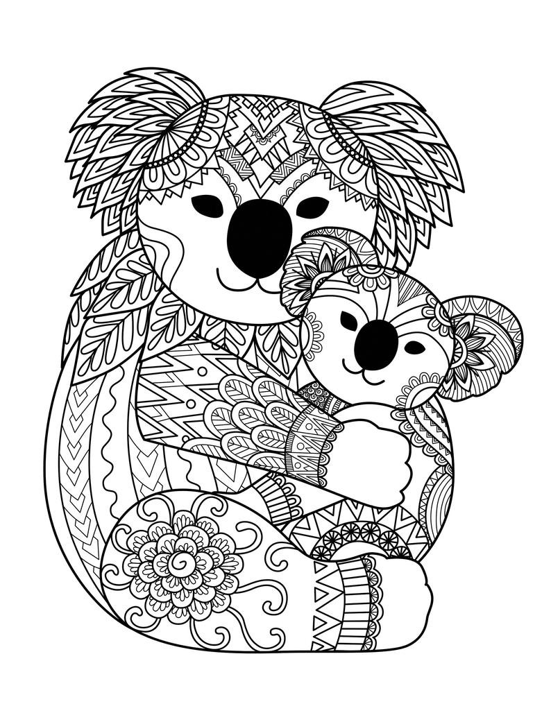 Panda Coloring Pages For Adults
 Panda Coloring Pages for Adults 1 Printable Coloring Page