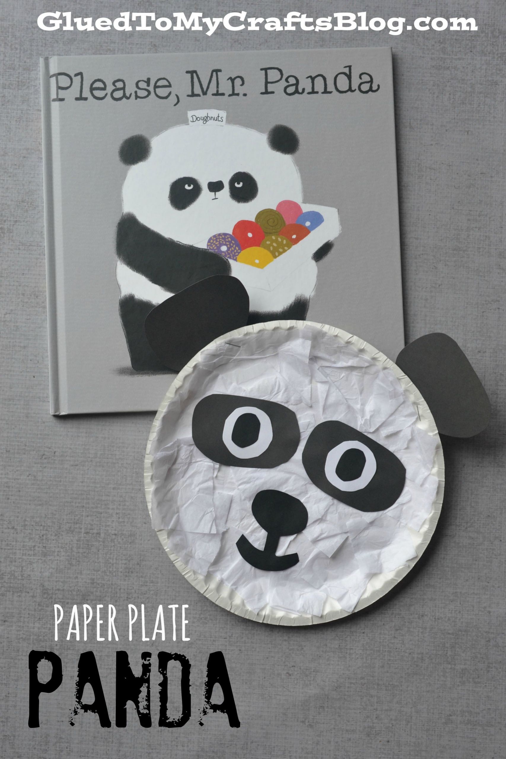 Panda Crafts For Preschoolers
 Paper Plate Panda Kid Craft