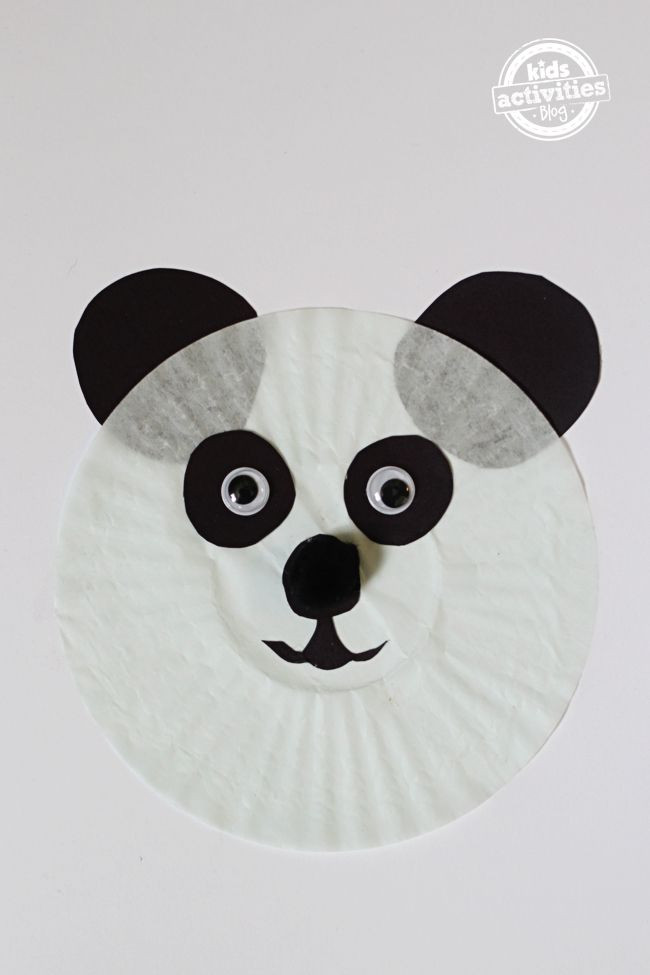 Panda Crafts For Preschoolers
 Panda Bear Cupcake Liner Craft