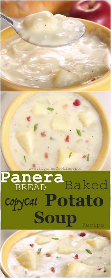 Panera Baked Potato Soup Recipe
 Baked Potato Soup Panera Bread Copycat Recipe