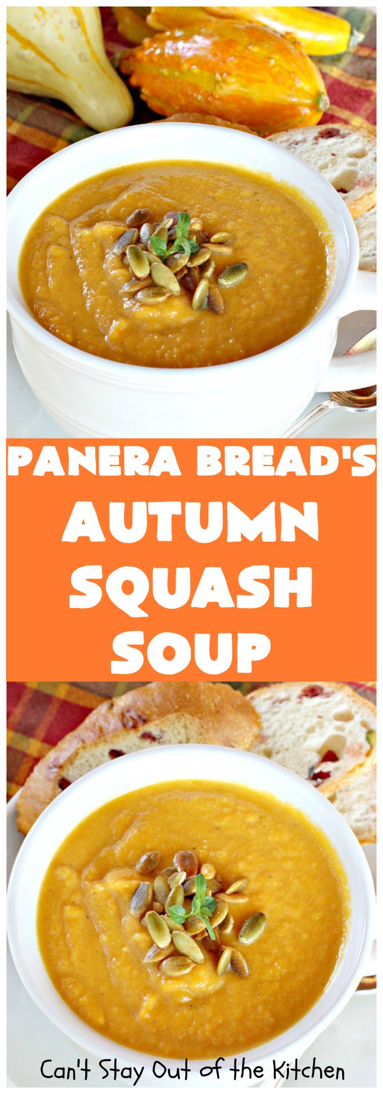 Panera Bread Autumn Squash Soup Recipes
 Panera Bread s Autumn Squash Soup Can t Stay Out of the