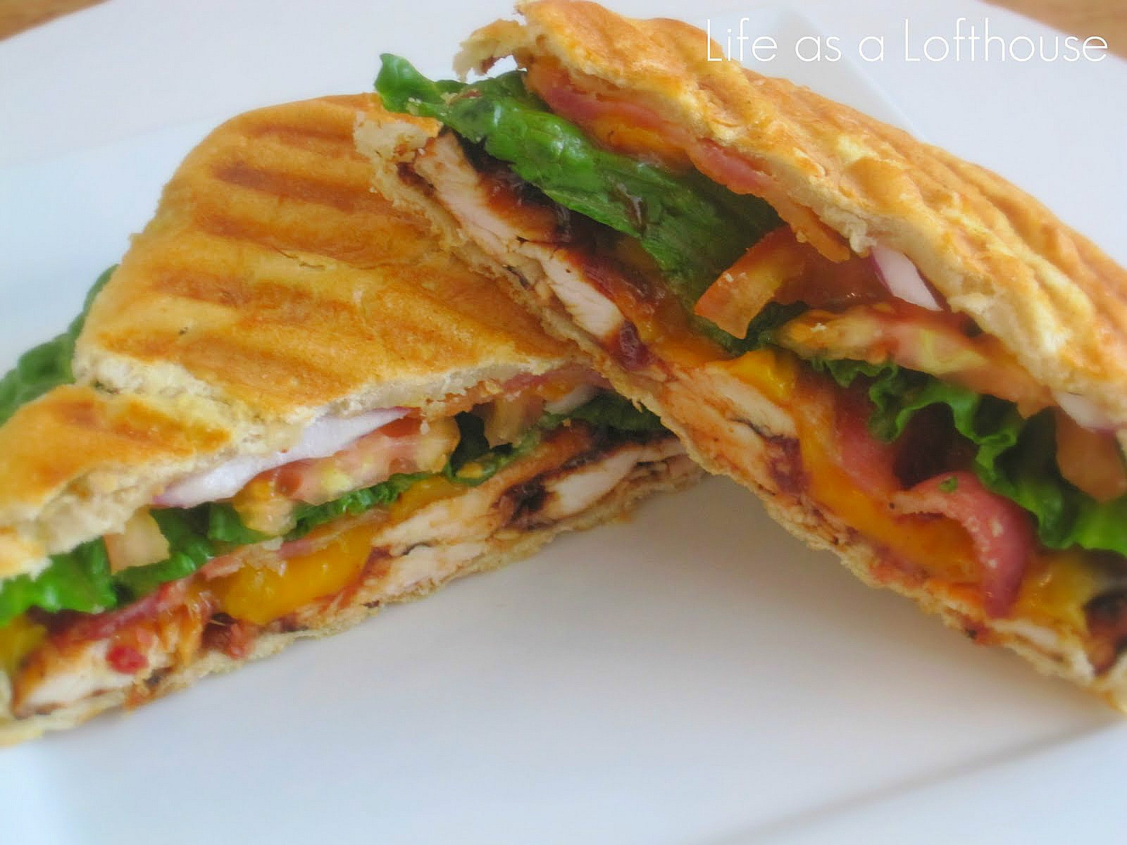 Panini Sandwich Recipe
 BBQ Chicken Panini Life In The Lofthouse