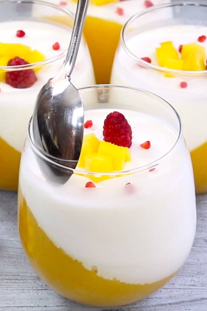 Panna Cotta Dessert
 Mango Panna Cotta