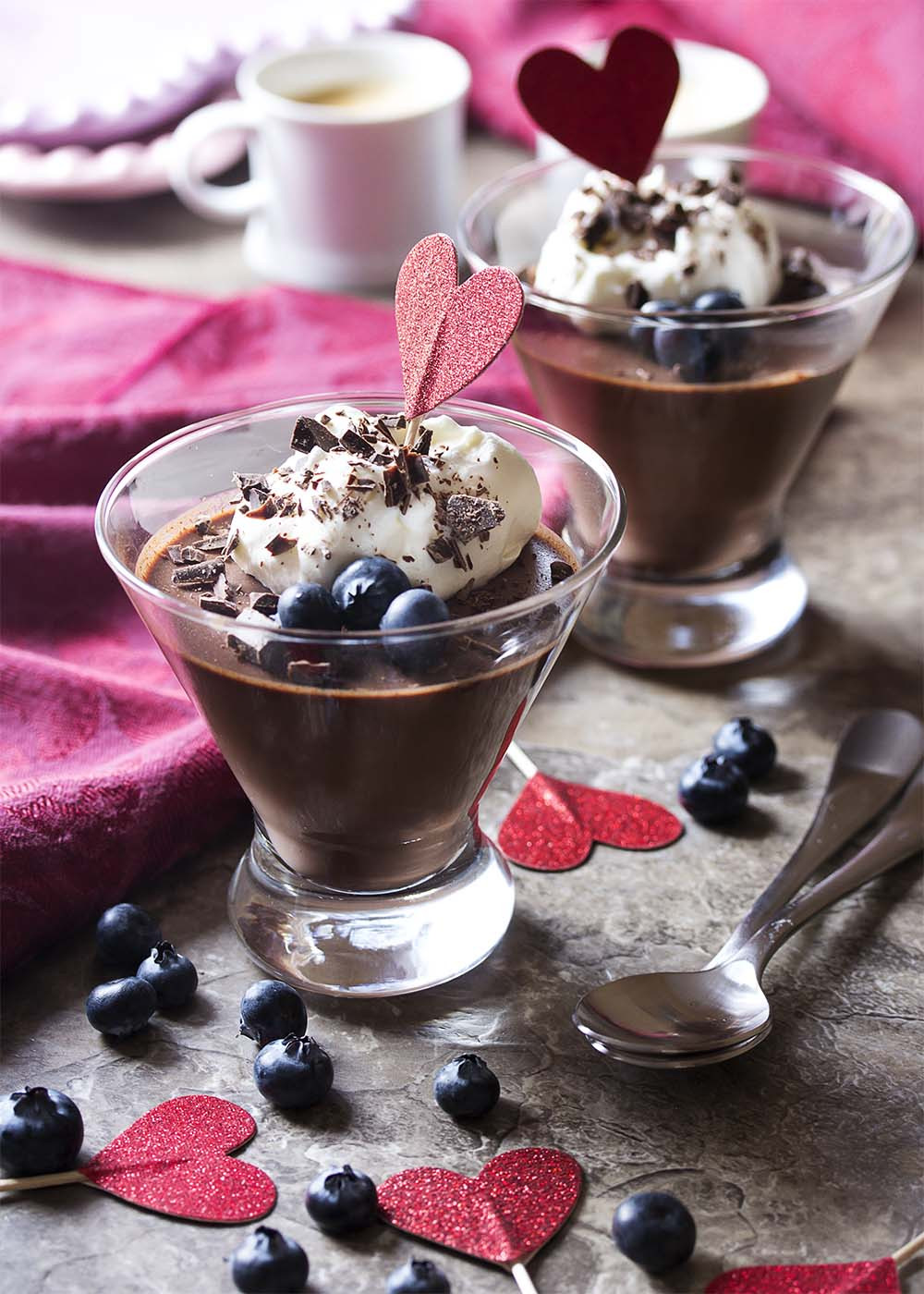 Panna Cotta Dessert
 Intense Dark Chocolate Panna Cotta Just a Little Bit of