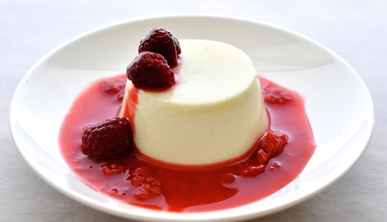 Panna Cotta Dessert
 Vanilla Panna Cotta Queen Fine Foods