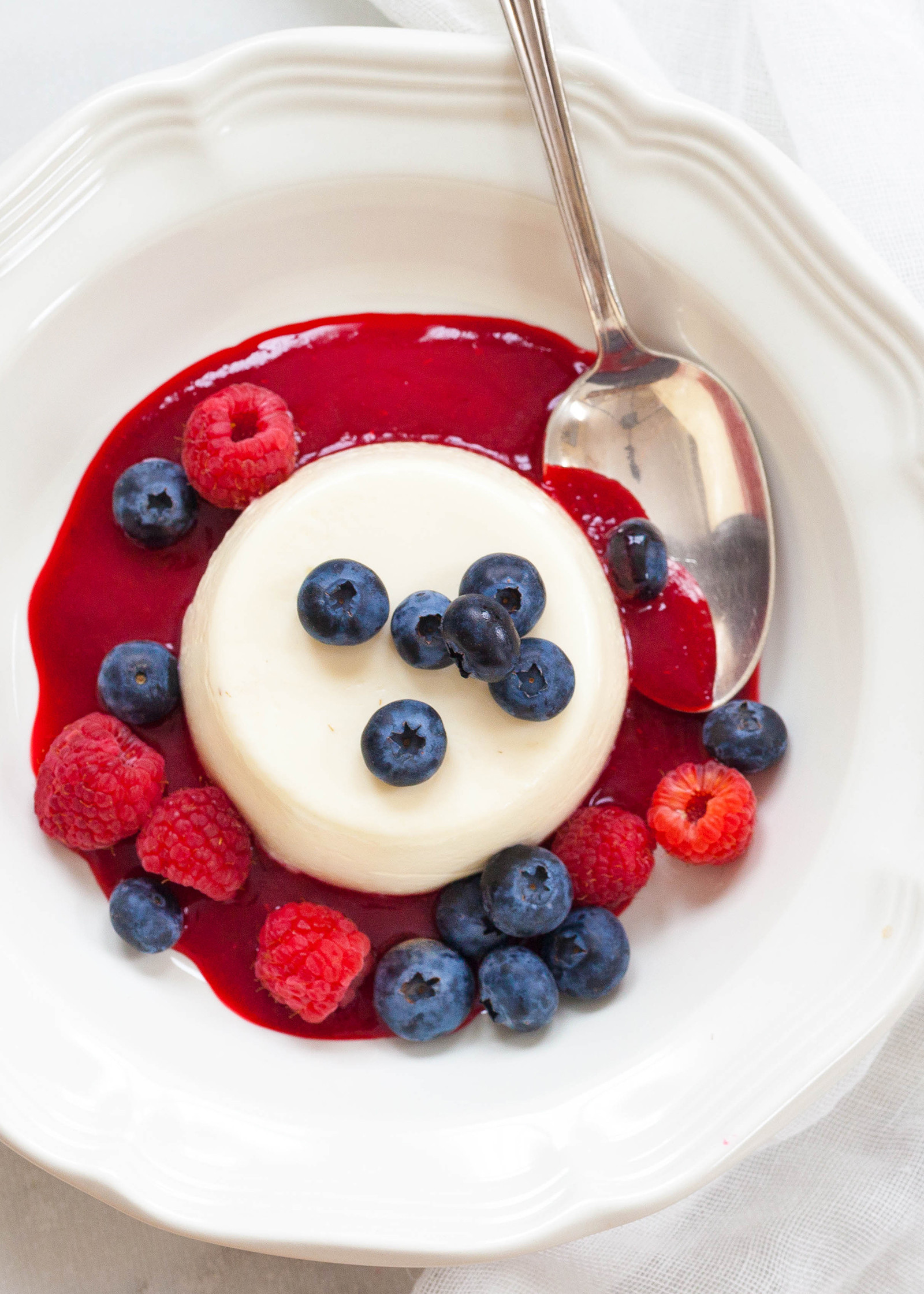 Panna Cotta Dessert
 Panna Cotta with Summer Berries Recipe