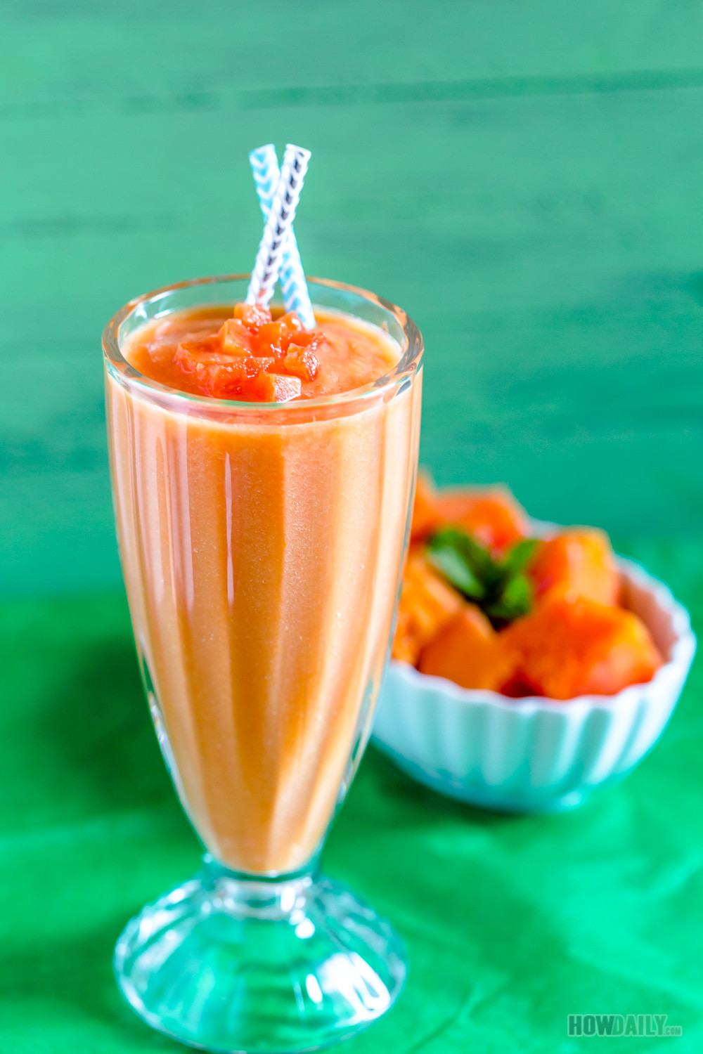 Papaya Smoothies Recipe
 Vietnamese Papaya Smoothie Recipe Sinh To Du Du