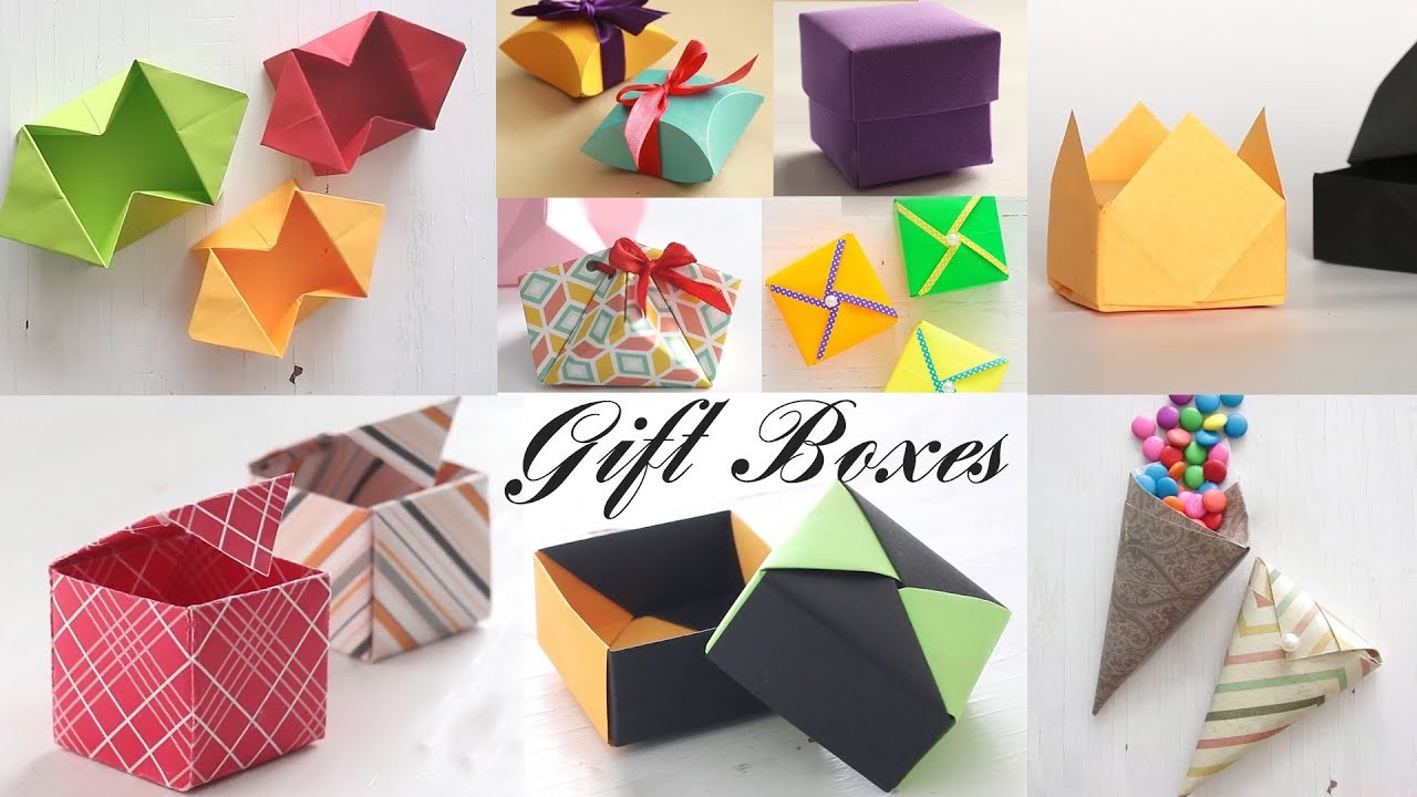 Paper Boxes DIY
 Top 10 Gift Box Paper Boxes