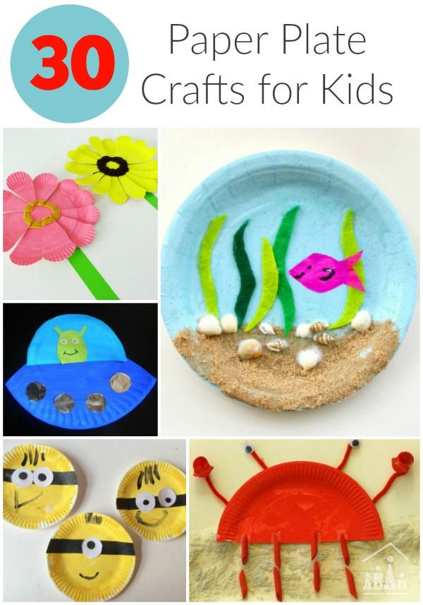 Paper Craft Ideas For Kids Under 5
 30 Awesome Paper Plate Crafts